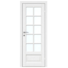 Fransk dør hvit 10 vindusfelter 72,6 x 204 cm